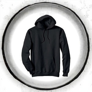 Sudaderas Extra Grandes para Hombre, Otoño, Diseño con Bolsillo, Algodón/Fibra de Bambú de Alta Calidad, Patrón Personalizado, Venta al Por Mayor OEM - Product Image 4