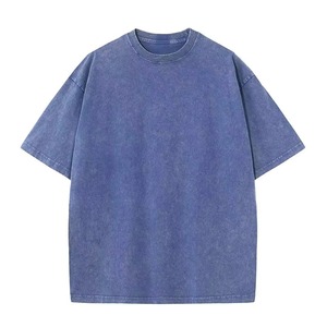 Camisetas con Lavado Ácido Personalizadas, de Algodón, Estilo Casual Urbano, Fabricación al por Mayor, Suministro de Marca Privada para Minoristas Globales - Product Image 2