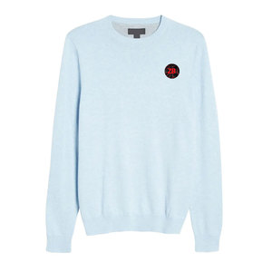 Sudaderas de cuello redondo para hombre de estilo moderno, diseñadas para un look limpio y fácil de combinar, mezcla de algodón básico. - Product Image 1