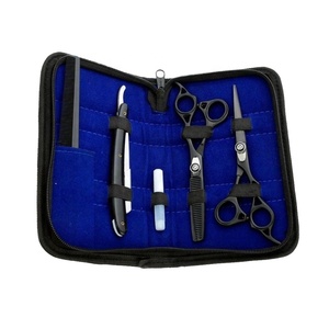 Ciseaux de barbier en acier inoxydable de haute qualité, nouvelle arrivée, pour droitiers, kit d'outils, pointe droite, tranchants, durables, pour la coiffure - Product Image 1
