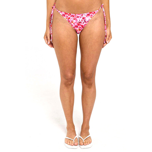 ชุดบิกินี่ลายดอกไม้แบบกำหนดเองสำหรับผู้หญิง ชุดว่ายน้ำสองชิ้น เสื้อทรงสามเหลี่ยม กางเกงผูกเชือก เซ็กซี่ ชุดชายหาด ชุดว่ายน้ำฤดูร้อน - Product Image 5