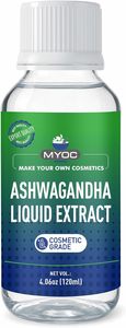 Extracto Líquido de Ashwagandha MYOC, Grado Cosmético, Materia Prima para Cosméticos DIY (Cantidades al por Mayor) - Product Image 1