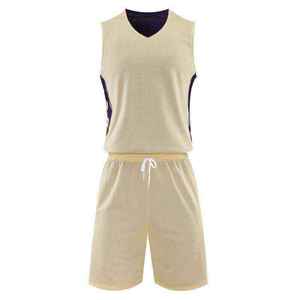 Latest Design Breathable Summer Sportswear Basketball Uniform Sets Customized Printing Solid Color Basketball Uniform - Product Image 1