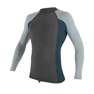 Custom Rashguard <b>Long</b> <b>Sleeve</b> <b>Compression</b> <b>Shirt</b> Quick Dry Polyester Spandex Gym Fitness Sports T <b>Shirt</b> OEM ODM Supplier - Product Image 1
