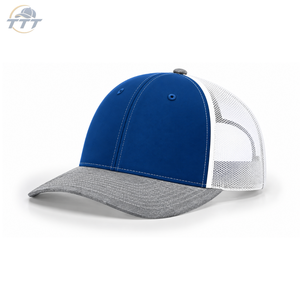 Gorra Trucker de Malla de 6 Paneles Marrón y Blanca Personalizada al por Mayor |   Gorra Snapback Bordada OEM ODM de Fábrica en Vietnam - Product Image 1