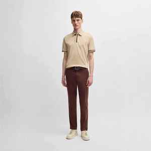 Camiseta Polo de Calidad, Camiseta Polo Blanca de Algodón, Camisetas Polo de Buena Calidad - Product Image 3