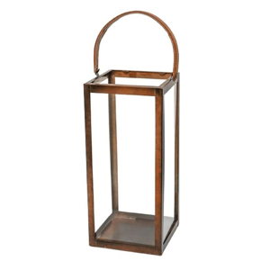 Faroles de Madera para Velas con Asa Negra Mate en Acabado con Recubrimiento en Polvo, para Decoración del Hogar y Exteriores, Hechos a Mano - Product Image 3