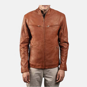 Veste en cuir de vachette au design élégant, fabricant professionnel, tissu léger de haute qualité, veste d'hiver tendance pour garçons - Product Image 5