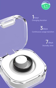 Bague connectée <span class=keywords><strong>de</strong></span> surveillance <span class=keywords><strong>de</strong></span> la santé ECG avec suivi du rythme cardiaque, <span class=keywords><strong>de</strong></span> l'oxygène sanguin et du sommeil, contrôle par application - Product Image 4