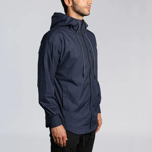 Chaqueta cortavientos para hombre, lisa, lista para sublimación, ropa deportiva resistente al agua, chaqueta para hombre, compra al por mayor. - Product Image 4