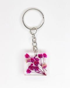 Llavero de Resina Hecho a Mano de Primera Calidad con Efecto de Piedra de Cristal, Regalo Decorativo de Moda para Mujeres y Hombres - Product Image 1