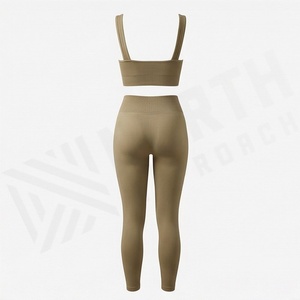 Ropa Deportiva Personalizada de Moda para Mujer, Conjuntos de Yoga y Gimnasio sin Costuras, Transpirables y de Secado Rápido - Product Image 2