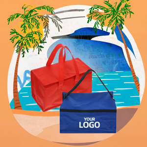 Sac isotherme réutilisable pour courses, pique-nique, livraison de nourriture, avec votre logo, sac isotherme pour aliments - Product Image 3