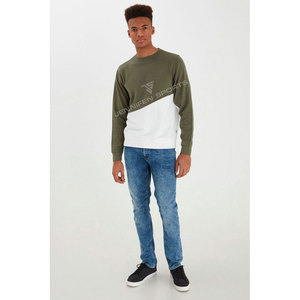 Sweat-shirt à col rond pour homme et femme de haute qualité OEM, 100% coton, design imprimé, logo personnalisé, coupe ample - Product Image 2