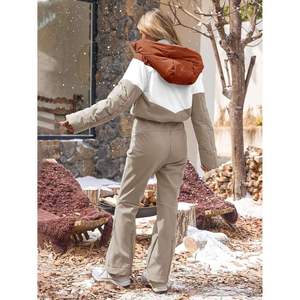 Traje de Esquí Profesional de Una Pieza para Mujer, Impermeable, Cortavientos, Térmico, con Capucha, para Snowboard y Deportes al Aire Libre - Product Image 3
