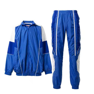 Wholesale New Arrival Men Training Color-block Pullover Half Zip <b>Wind</b> <b>Breaker</b> Nylon Windbreaker Men Tracksuit - Product Image 3