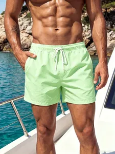 Wholesale Custom Swim Shorts Lightweight Comfortable Fit Durable Fabric Trendy Styles for <b>Men</b> Women Kids Beachwear - Product Image 4