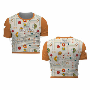 Camisetas Cortas Modernas para Mujer, Atuendo Casual de Verano, Camisetas Cortas Transpirables para Mujer - Product Image 4