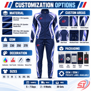 Chaqueta Deportiva con Capucha y Cierre Completo, Pantalones Ajustados, Ropa Deportiva Ecológica de Secado Rápido 100% Algodón para Mujer, Personalizada - Product Image 5