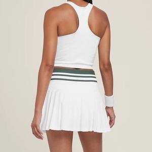 Jupe de tennis de haute qualité pour femmes, tissu extensible et léger, vêtements de sport personnalisés, jupe de tennis - Product Image 6
