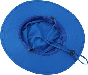 Sombrero de Sol Unisex de Ala Ancha con Correa Ajustable, Transpirable, Impermeable, con Malla y Bordado 3D, Lavado, para Actividades al Aire Libre, Verano, Casual, para Adultos - Product Image 6