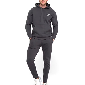 Conjunto Deportivo de Invierno para Hombre de Primera Calidad, Sudadera con Forro Polar, Pantalones Deportivos, Suministro Directo de Fábrica - Product Image 1