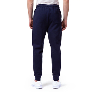 Men's Plain Jogger Pants Navy Blue Color Casual Street Style Breathable Loose Fit Jogger Running <b>Trouser</b> With <b>Drawstring</b> Waste - Product Image 2