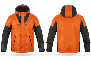 Veste de moto à capuche personnalisée pour l'hiver, doublure thermique, imperméable, équipement de conduite isolé avec protection par armure, vestes de moto personnalisées - Product Image 3