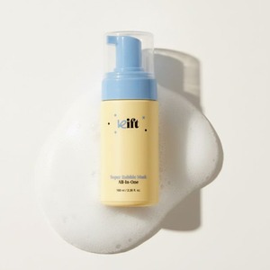 [Kift] Masque facial à l'oxygène carbonaté, crème nettoyante moussante hydratante en profondeur pour les soins du visage de nuit - Product Image 1