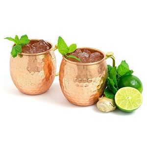 Hammered copper beverage mug collection twilight ridge drink <b>cups</b> <b>reusable</b> cocktail mugs premium durable - Product Image 6