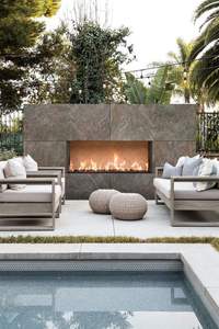 แผ่นหินธรรมชาติแบบยืดหยุ่น ทนทาน สำหรับตกแต่งภายในและภายนอก มีจำหน่ายในขนาดบล็อก 61x122 ซม. 122x244 ซม. - Product Image 3