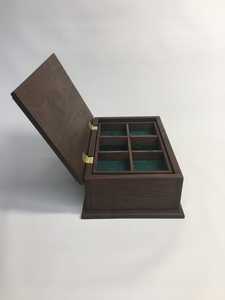 Minimalist Wooden Jewelry Box Rectangular Solid Wood <b>Storage</b> Box For Bedroom Neatening Single Tier Lacquer Finish box - Product Image 5