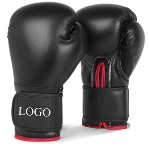 Nouveaux gants de boxe de haute qualité personnalisables en cuir PU avec logo personnalisé et toutes les couleurs et tailles disponibles - Product Image 1