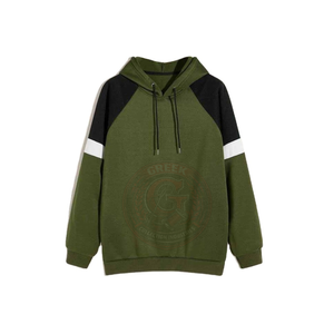 Sweat-shirt à capuche en molleton thermique pour homme, en coton épais, conçu pour un confort quotidien et la superposition hivernale - Product Image 1