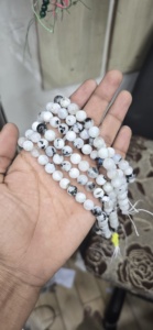 ลูกปัดมูนสโตนสีรุ้งธรรมชาติขนาด 10 มม. ร้อยเป็นเส้น สำหรับทำสร้อยข้อมือ สร้อยคอ และเครื่องประดับคริสตัล - Product Image 6