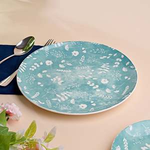 Service d'assiettes en porcelaine Darla Luxe-Feel 5 pouces, design vintage, vaisselle durable et sûre pour mariages, dîners, fêtes, personnalisable - Product Image 2