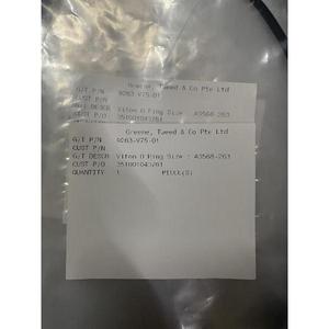 GREENE TWEED 9263-V75-01 Elastomeric O-Ring <b>Seal</b> - Trusted Global Legacy Semiconductor Equipment and Parts at - Product Image 6