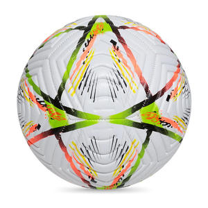 Balón de Fútbol Oxva Industries de PVC Cosido a Máquina, Tamaño Personalizado, Ligero, Ecológico, con Cámara de Butilo de Alta Retención de Aire para Entrenamiento - Product Image 1