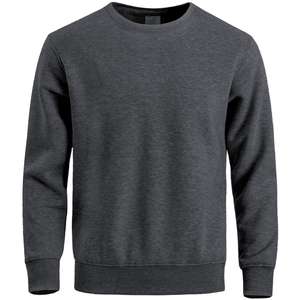 Women's Premium Winter Crew Neck Sweatshirt with Front Logo Printed Design Solid Polyester/Cotton Blend 340g Oversize Fit - Product Image 6