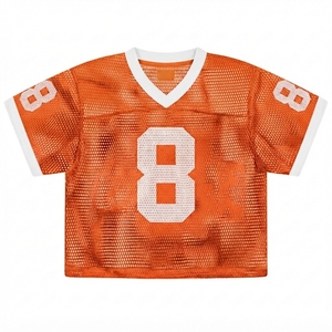 Camiseta Corta de Malla Unisex Vintage Personalizada, Transpirable, Deportiva, Estilo Urbano, de Secado Rápido, Ligera, OEM, ODM, Venta al por Mayor, 3D - Product Image 6