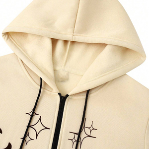 Sudadera con Capucha Personalizada, Gruesa y Cálida para Invierno |   Tela de Felpa Francesa de Poliéster/Algodón, Estilo Urbano con Hombros Caídos, Nuevo Estilo - Product Image 6