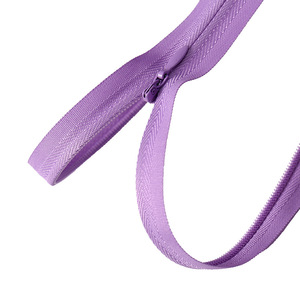 Vente en gros d'usine n° 3 Fermetures éclair invisibles en nylon pour robes, jupes, sacs, chaussures, vêtements, textiles de maison et maillots de bain - Product Image 1