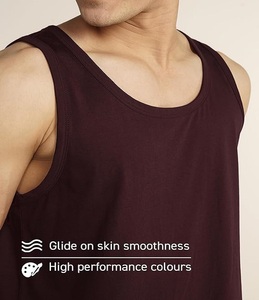 Stylish Fashionable Casual Men's Tank <b>Tops</b> 100% Cotton Sleeveless Breathable Fabric High Quality Low Price - Product Image 2
