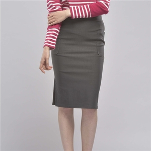 ODM ajustado estiramiento sobre la rodilla Taiwán diseña faldas formales para mujeres - Product Image 1