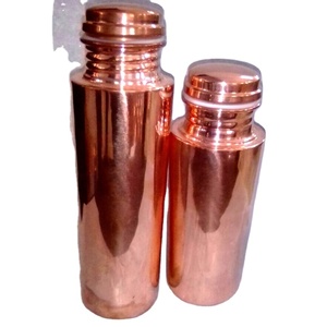 <b>Copper</b> <b>Bottle</b> Handmade Hygienic <b>Copper</b> Drink-ware <b>Bottles</b> 100% Pure <b>Copper</b> <b>Bottles</b> In Affordable Price - Product Image 1