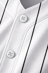 Camiseta de Béisbol, Diseño Deportivo Clásico, Material de Malla Transpirable, Manga Corta, Secado Rápido, Personalizable - Product Image 6