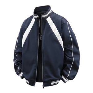 Blousons d'hiver pour hommes légers et personnalisables, fermeture éclair intégrale, col rond, coupe-vent, 100% polyester, haute qualité, fabriqué au Royaume-Uni, 2026 - Product Image 1