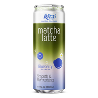 Rita Original Matcha Latte Sleek 320ml Boîte Style Japonais Prêt à Boire Thé au Lait Matcha au Goût Doux Fabriqué au Vietnam