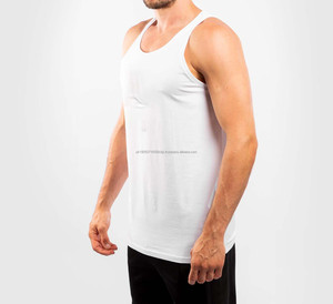 Custom Low MOQ Fullover Sublimated Running <b>Singlet</b> Cotton <b>Singlets</b> <b>for</b> Sport <b>Men</b> tank Top Hot - Product Image 5