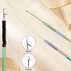 Kit de alicates profesionales para instalación de extensiones de cabello, para microanillos, nanoanillos y extensiones de cabello por fusión, juego de herramientas de salón de alta resistencia - Product Image 3